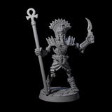Two Attacking Mummys Miniature for Dungeons and Dragons, Pathfinder or other TTRPGs