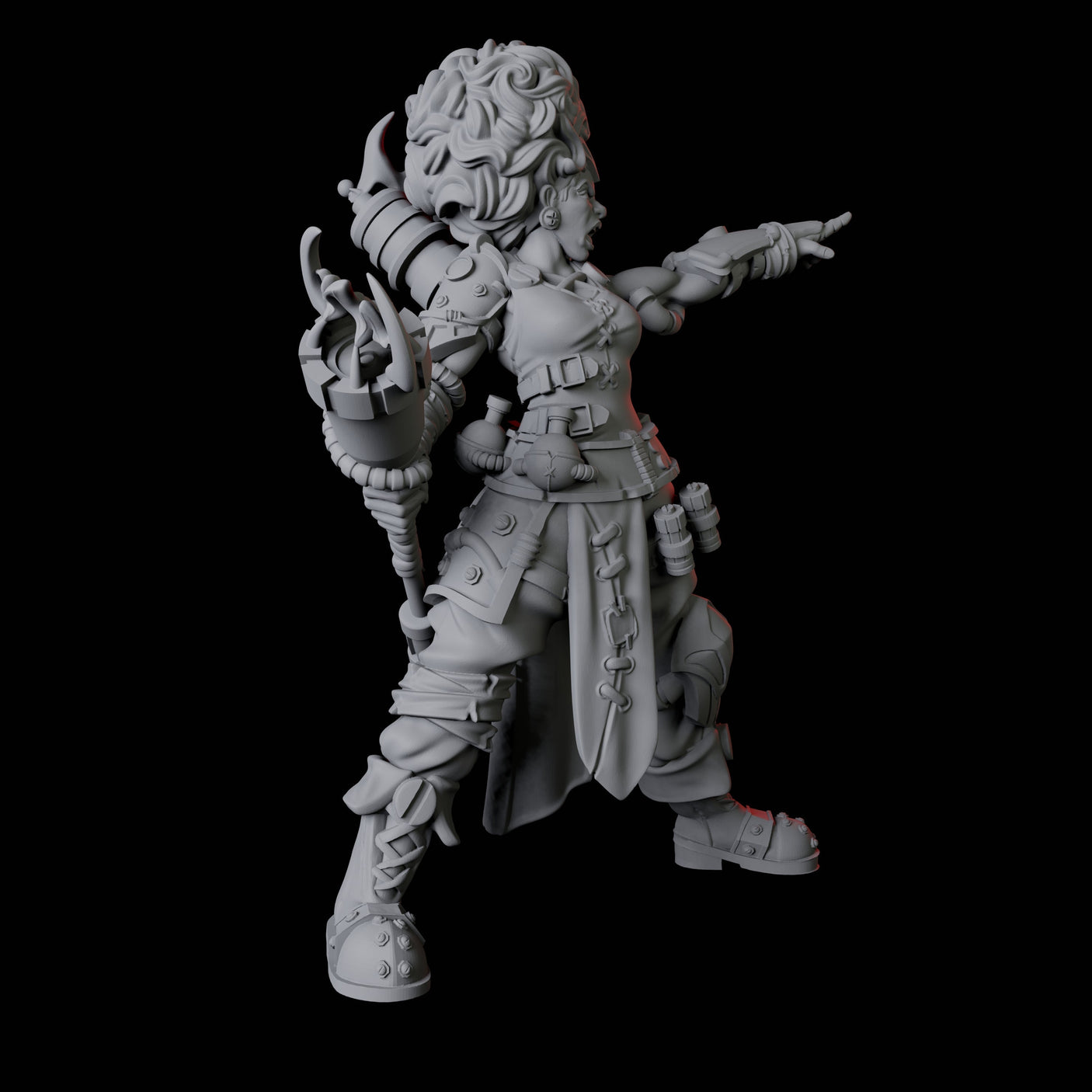 Two Augmented Artificers Miniature for Dungeons and Dragons, Pathfinder or other TTRPGs