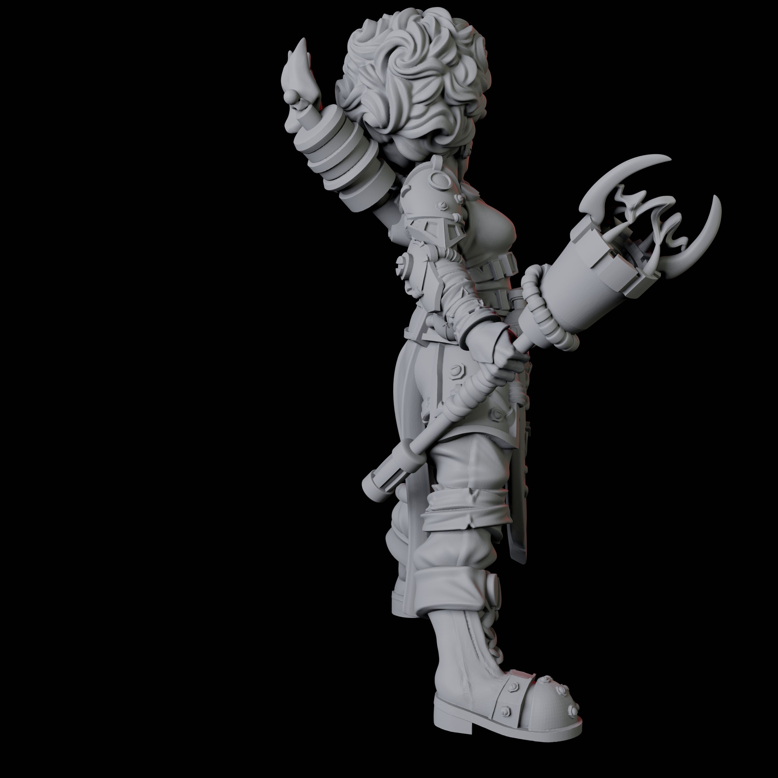 Two Augmented Artificers Miniature for Dungeons and Dragons