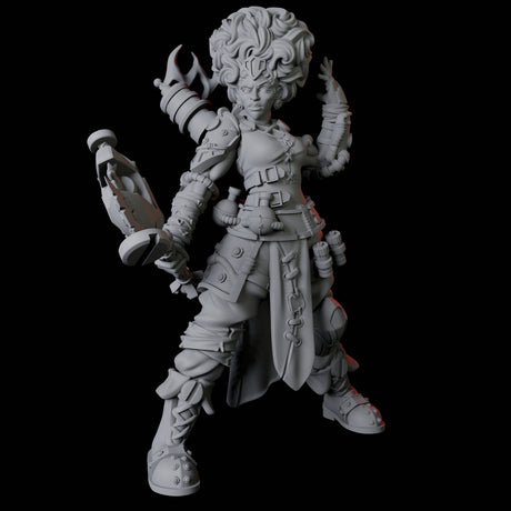 Two Augmented Artificers Miniature for Dungeons and Dragons, Pathfinder or other TTRPGs