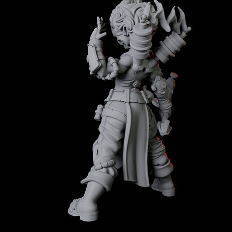 Two Augmented Artificers Miniature for Dungeons and Dragons, Pathfinder or other TTRPGs