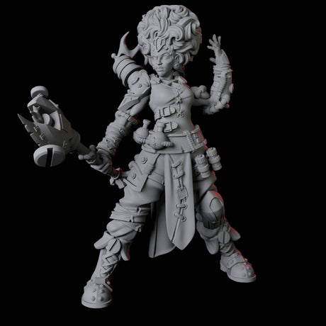 Two Augmented Artificers Miniature for Dungeons and Dragons, Pathfinder or other TTRPGs