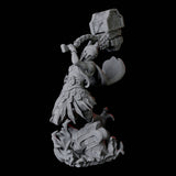 Two Battlemaiden Giantesses Miniature for Dungeons and Dragons, Pathfinder or other TTRPGs