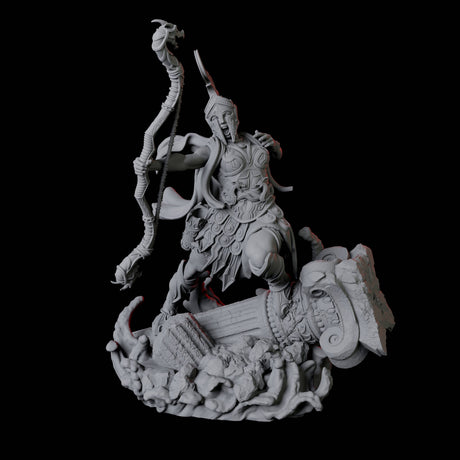 Two Battlemaiden Giantesses Miniature for Dungeons and Dragons, Pathfinder or other TTRPGs