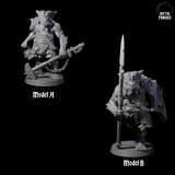 Two Big Chonky Bugbears Miniature for Dungeons and Dragons, Pathfinder or other TTRPGs