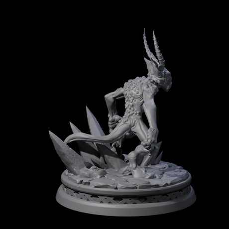 Two Big Eyed Quasits Miniature for Dungeons and Dragons, Pathfinder or other TTRPGs