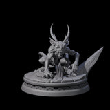 Two Big Eyed Quasits Miniature for Dungeons and Dragons, Pathfinder or other TTRPGs