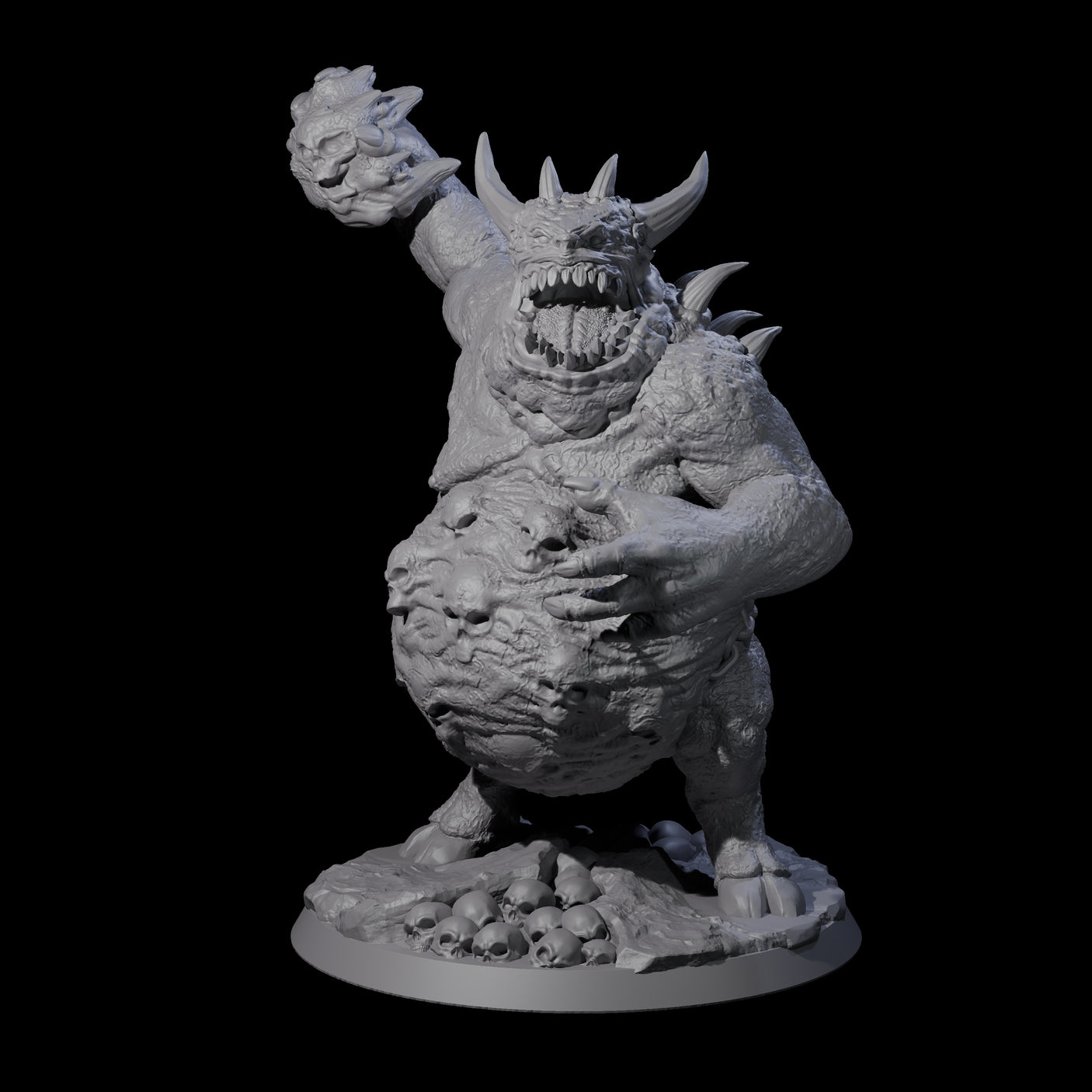 Two Bulbous Solamiths Miniature for Dungeons and Dragons, Pathfinder or other TTRPGs