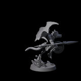 Two Charged Winged Kobolds Miniature for Dungeons and Dragons, Pathfinder or other TTRPGs