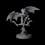 Two Charged Winged Kobolds Miniature for Dungeons and Dragons, Pathfinder or other TTRPGs