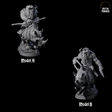 Two Charging Ogre Rhino Riders Miniature for Dungeons and Dragons, Pathfinder or other TTRPGs