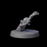 Two Crawling Skeletons Miniature for Dungeons and Dragons, Pathfinder or other TTRPGs