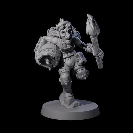 Two Crazed Goblin Alchemists Miniature for Dungeons and Dragons, Pathfinder or other TTRPGs