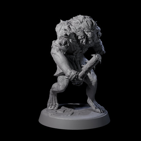 Two Creeping Bugbear Stalkers Miniature for Dungeons and Dragons, Pathfinder or other TTRPGs