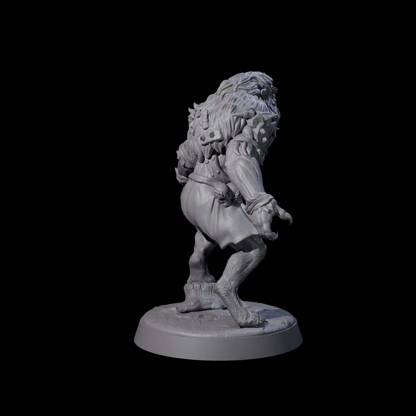 Two Creeping Bugbear Stalkers Miniature for Dungeons and Dragons, Pathfinder or other TTRPGs