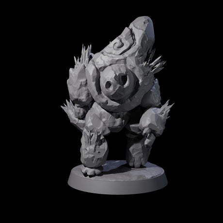Two Cute Baby Ice Elementals Miniature for Dungeons and Dragons, Pathfinder or other TTRPGs