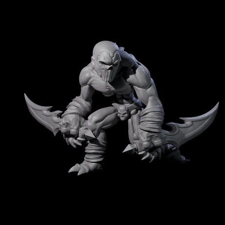 Two Dark Shadow Stalkers Miniature for Dungeons and Dragons, Pathfinder or other TTRPGs
