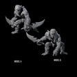 Two Dark Shadow Stalkers Miniature for Dungeons and Dragons, Pathfinder or other TTRPGs