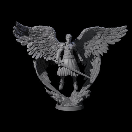 Two Divine Poofed Out Solars Miniature for Dungeons and Dragons, Pathfinder or other TTRPGs
