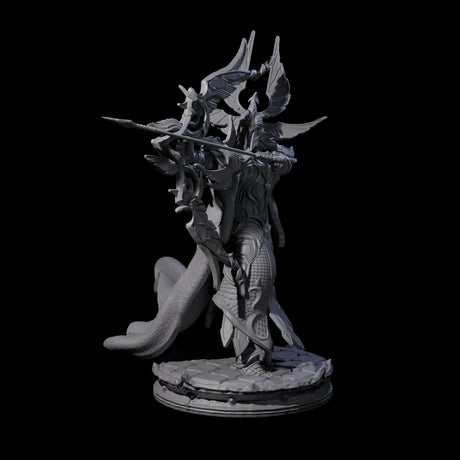 Two Elite Dark Elf Archers Miniature for Dungeons and Dragons, Pathfinder or other TTRPGs