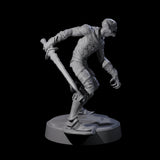 Two Eyeless Ghouls Miniature for Dungeons and Dragons, Pathfinder or other TTRPGs