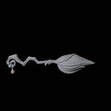 Two Flying Brooms Miniature for Dungeons and Dragons, Pathfinder or other TTRPGs