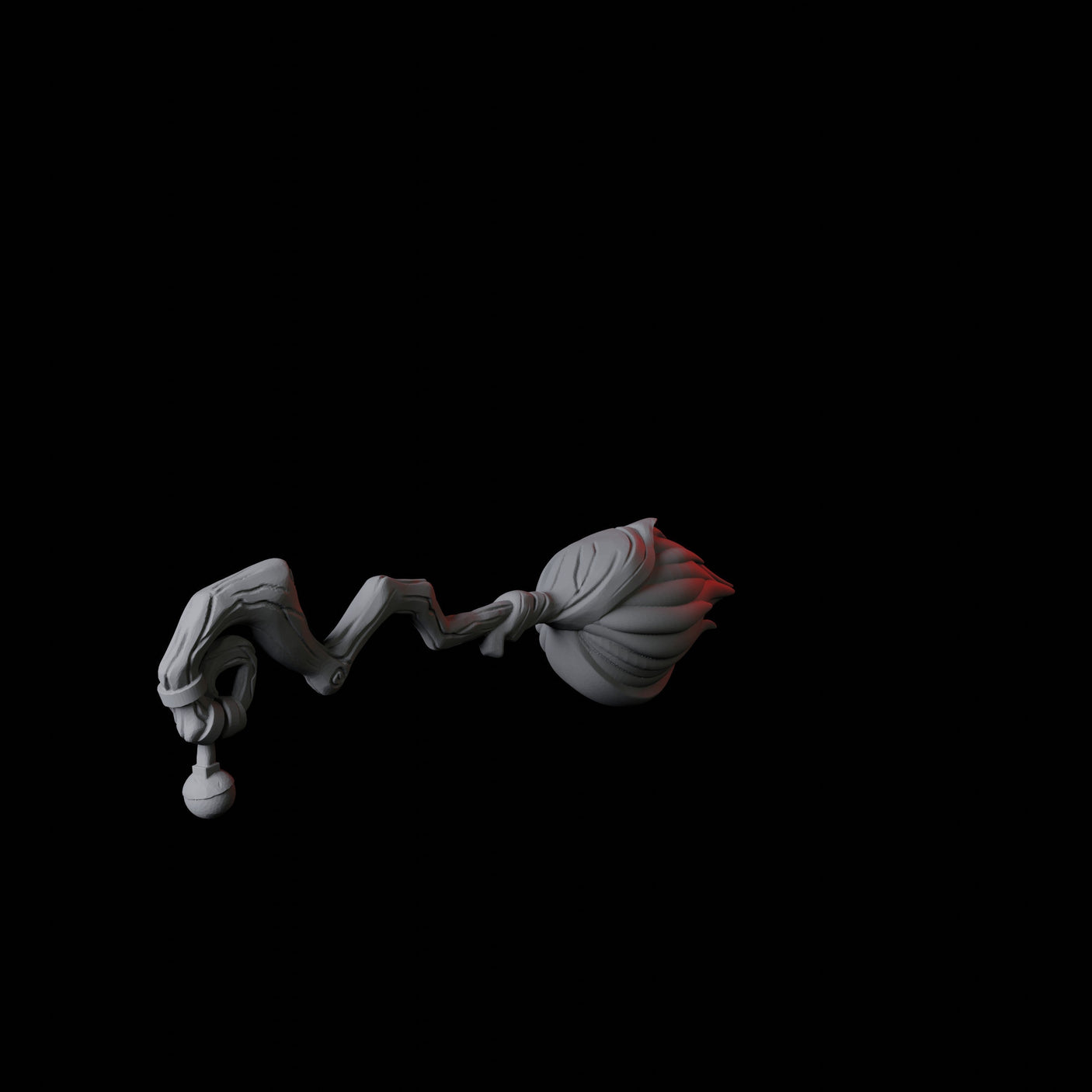 Two Flying Brooms Miniature for Dungeons and Dragons, Pathfinder or other TTRPGs