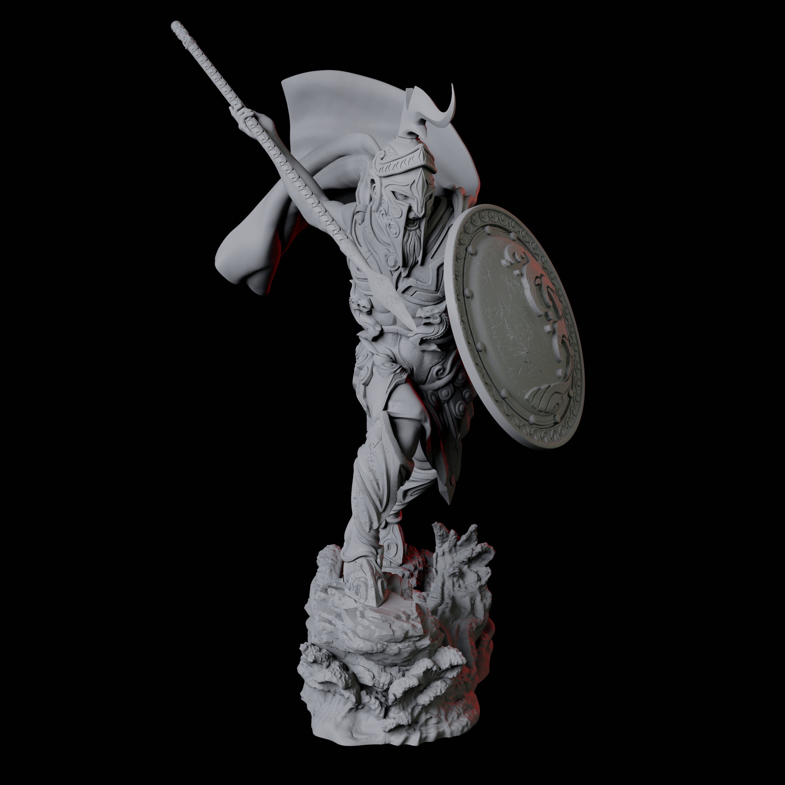 Two Giant Hoplites Miniature for Dungeons and Dragons, Pathfinder or other TTRPGs