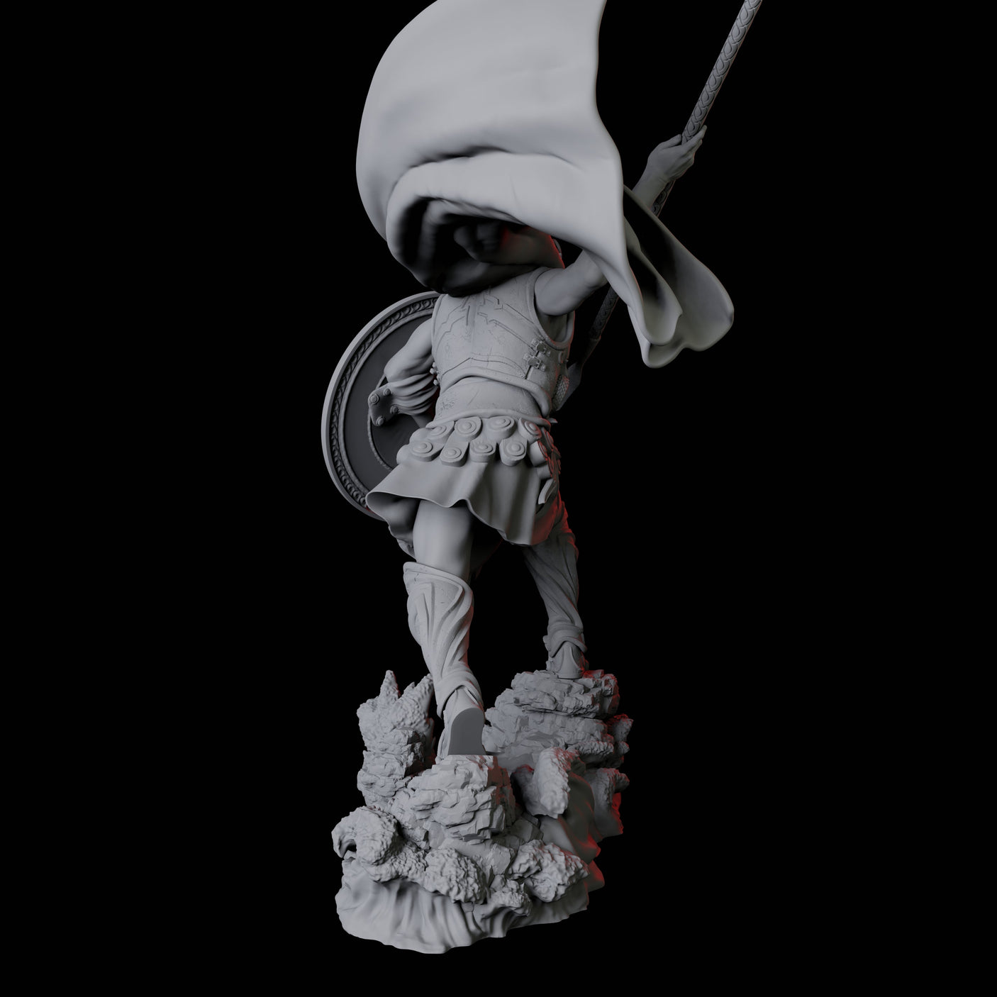 Two Giant Hoplites Miniature for Dungeons and Dragons, Pathfinder or other TTRPGs