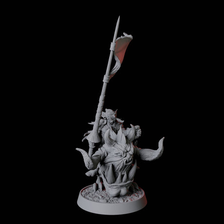 Two Goblin Cavalry Miniature for Dungeons and Dragons, Pathfinder or other TTRPGs