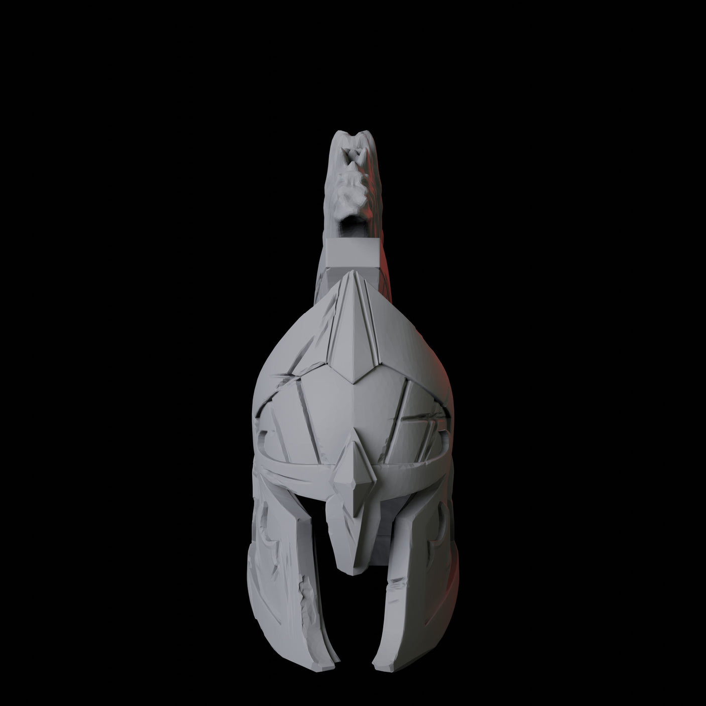 Two Greek Helmets Miniature for Dungeons and Dragons, Pathfinder or other TTRPGs