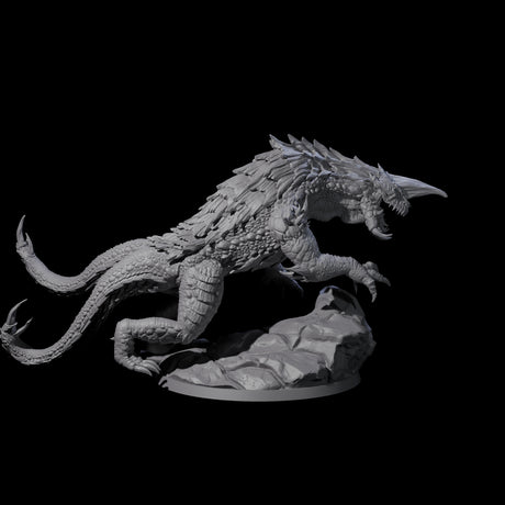 Two Hulking Siege Drakes Miniature for Dungeons and Dragons, Pathfinder or other TTRPGs