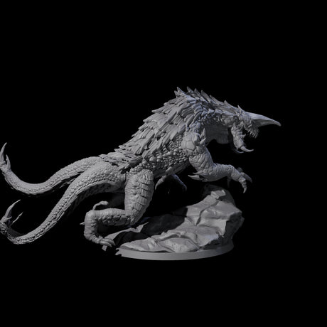 Two Hulking Siege Drakes Miniature for Dungeons and Dragons, Pathfinder or other TTRPGs