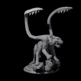 Two Hunting Displacer Beasts Miniature for Dungeons and Dragons, Pathfinder or other TTRPGs