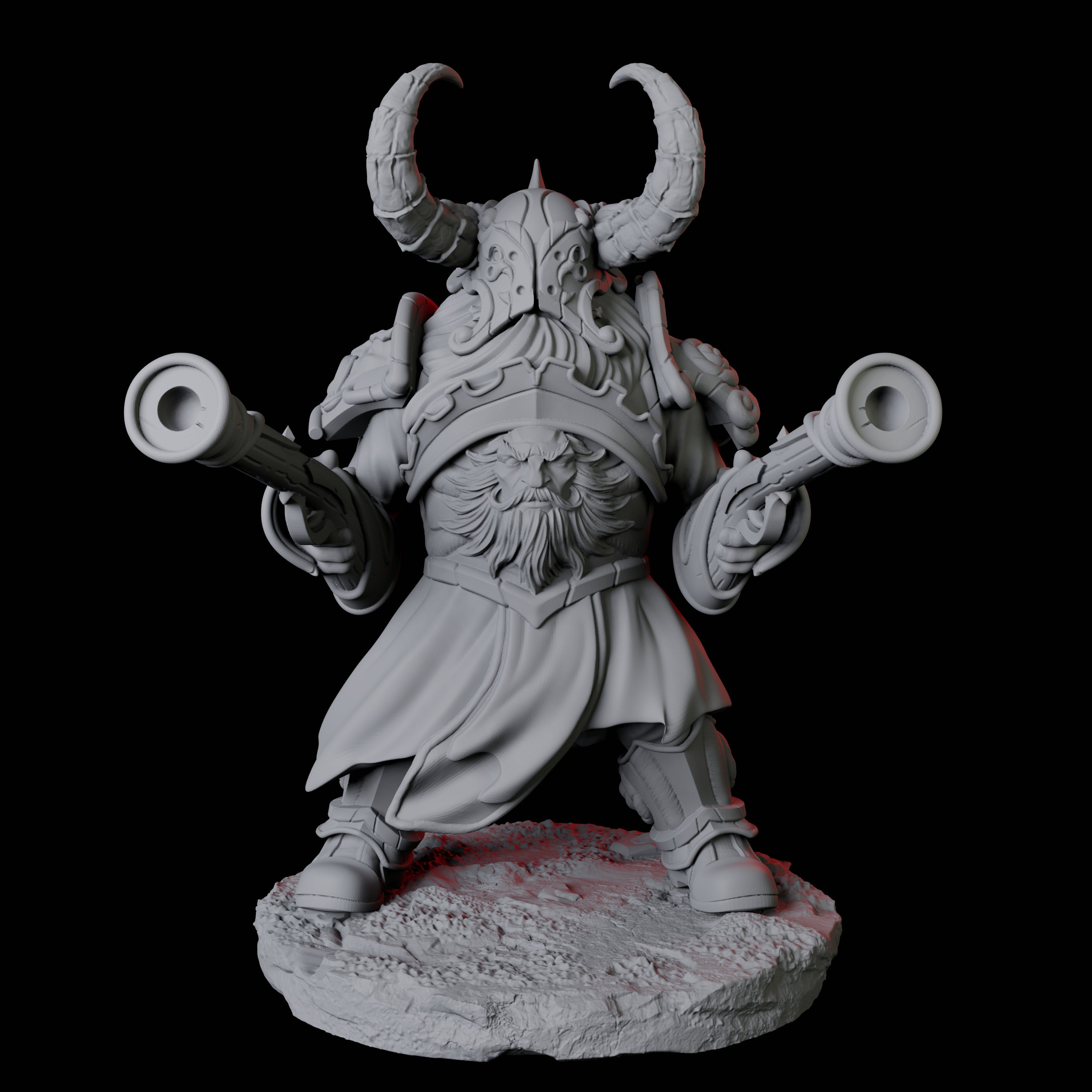 Two Leadspitter Riflemen Miniature for Dungeons and Dragons, Pathfinder or other TTRPGs