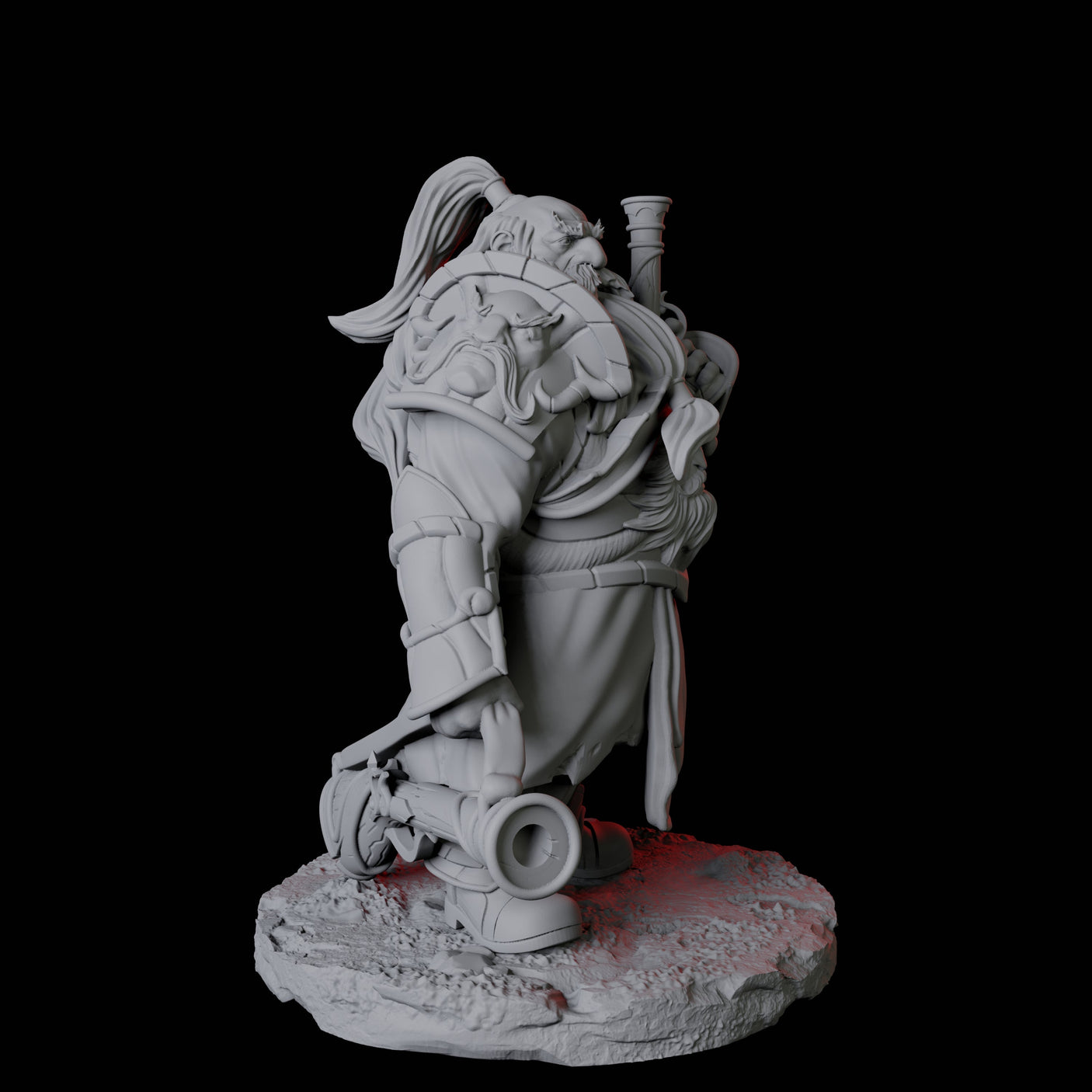 Two Leadspitter Riflemen Miniature for Dungeons and Dragons, Pathfinder or other TTRPGs