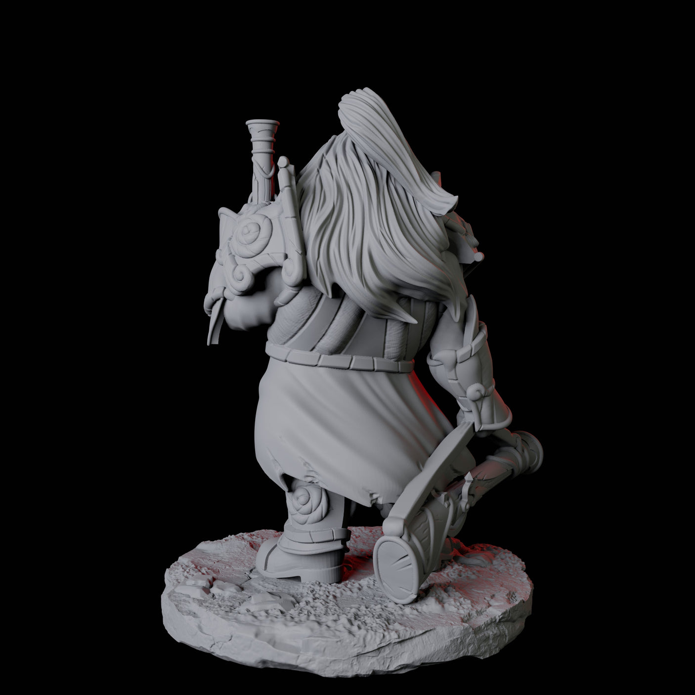 Two Leadspitter Riflemen Miniature for Dungeons and Dragons, Pathfinder or other TTRPGs