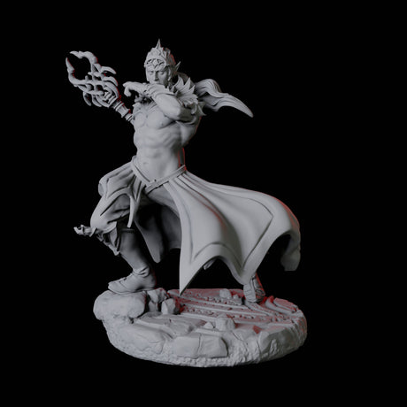Two Mage Adepts Miniature for Dungeons and Dragons, Pathfinder or other TTRPGs