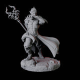 Two Mage Adepts Miniature for Dungeons and Dragons, Pathfinder or other TTRPGs