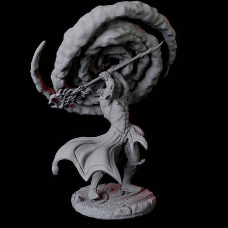 Two Mage Adepts Miniature for Dungeons and Dragons, Pathfinder or other TTRPGs