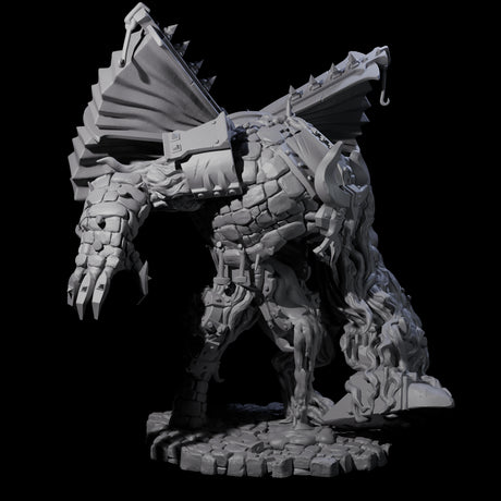 Two Molten Metal Golems Miniature for Dungeons and Dragons, Pathfinder or other TTRPGs