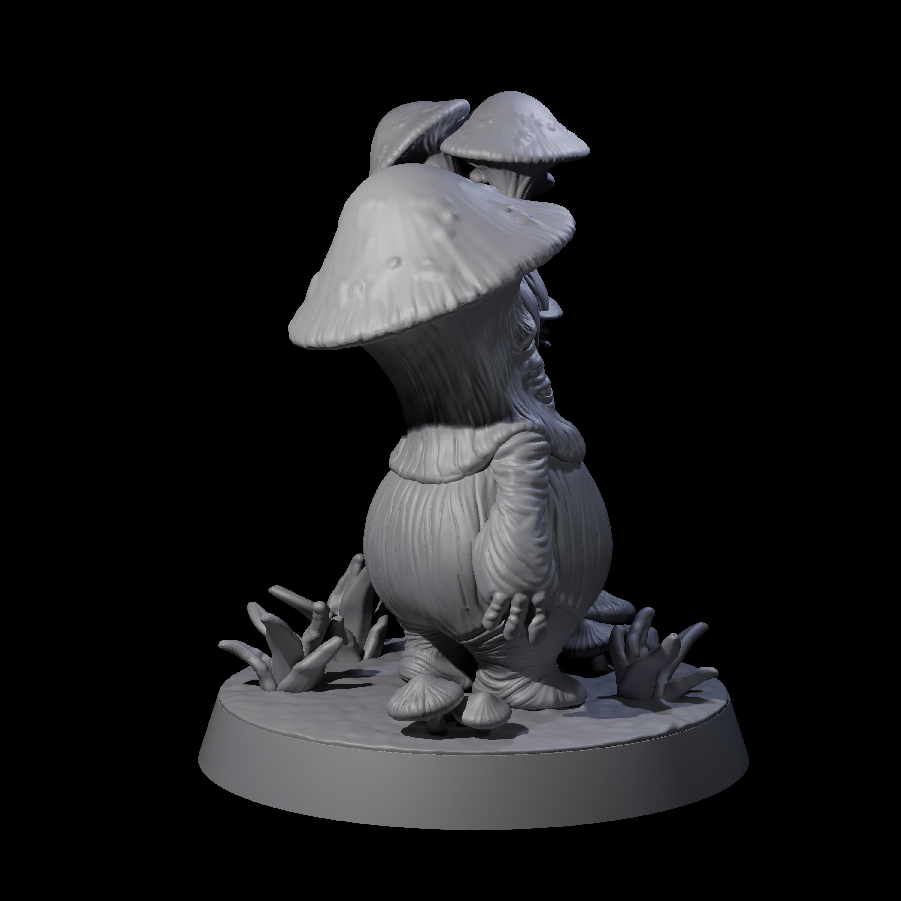Two Myconid Younglings Miniature for Dungeons and Dragons, Pathfinder or other TTRPGs