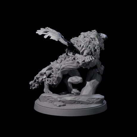 Two Prowling Grimalkins Miniature for Dungeons and Dragons, Pathfinder or other TTRPGs