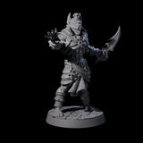 Two Raving Anubis Guards Miniature for Dungeons and Dragons, Pathfinder or other TTRPGs