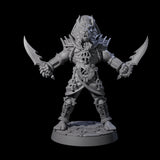 Two Raving Anubis Guards Miniature for Dungeons and Dragons, Pathfinder or other TTRPGs