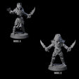 Two Raving Anubis Guards Miniature for Dungeons and Dragons, Pathfinder or other TTRPGs