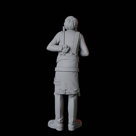 Two Royal Servants Miniature for Dungeons and Dragons, Pathfinder or other TTRPGs