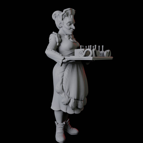 Two Royal Servants Miniature for Dungeons and Dragons, Pathfinder or other TTRPGs