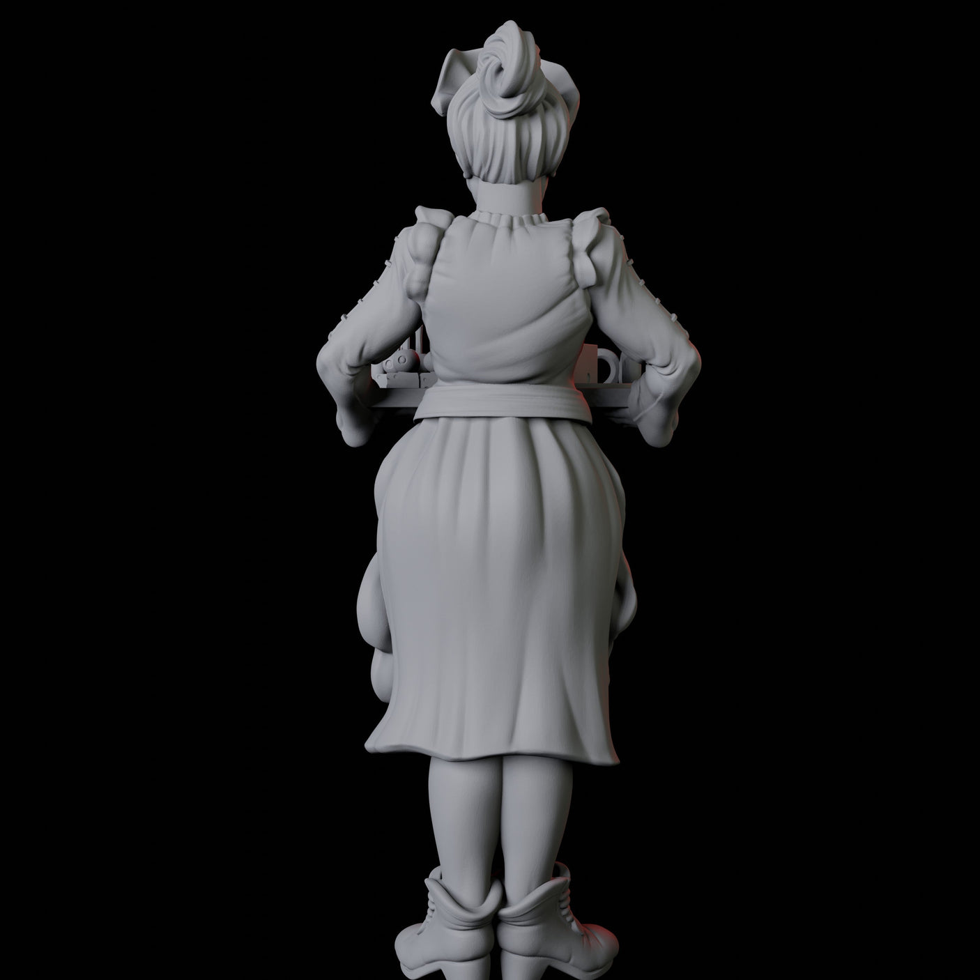 Two Royal Servants Miniature for Dungeons and Dragons, Pathfinder or other TTRPGs
