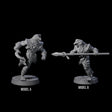 Two Running Aarakocra Guards Miniature for Dungeons and Dragons, Pathfinder or other TTRPGs